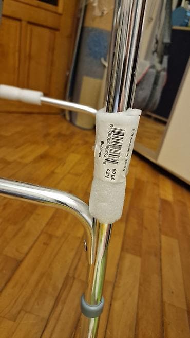 Yerimək üçün arabalar, çəliklər, əsalar, rollatorlar: Gəzinti çərçivəsi (walker) - Material: yüngül və möhkəm alüminium — 3