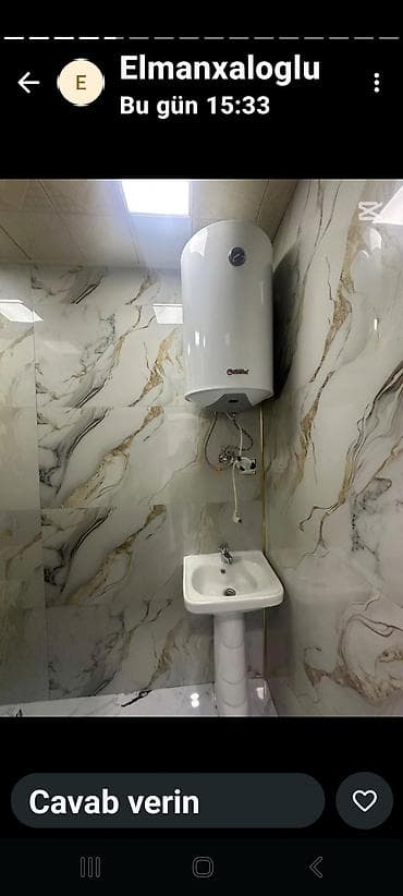 Квартиры: Icarəyə verilir obyekt – küçə səviyyəsində girişli, vitrajlı şüşə qapı — 2