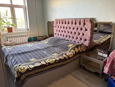 embawood kitab refi: Yataq otağı mebel dəsti Komplekt: - Bazalı iki nəfərlik çarpayı — 2