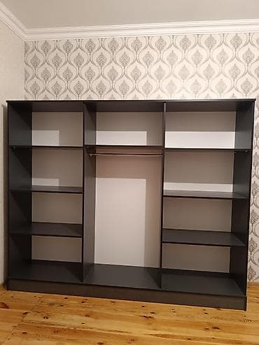 parça dolap: Yeni, 6 qapı, Güzgülü, Digər rəng, Digər material, Açılan, Düz dolab — 3