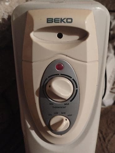 not: Beko yağlı radiator və inteqrə edilmiş ventilyator - Marka/model — 1