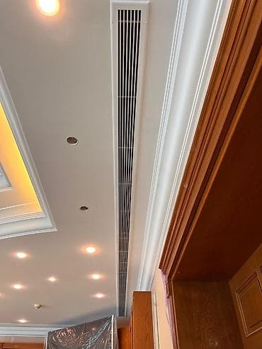 tavan kondisioner: Gizli kanallı kondisioner (ducted AC) – tavanda gizlənən, hava — 3