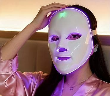üz maskası: LED işıq terapiyası üçün üz maskası – Light Beauty Instrument — 4