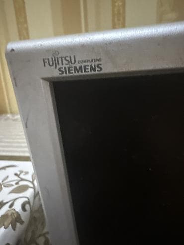 cat kabel: Fujitsu Siemens LCD monitor işləmir ekran ağdır - Marka/model — 2
