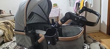 Детские электрокары: Коляска-люлька несъемная, Bebeto — 2