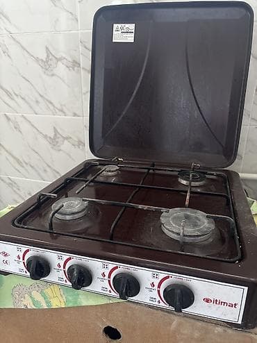 İçki texnikası: Qaz sobası Stolüstü, 4 gözlü — 1