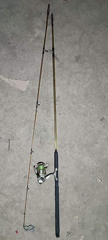 Ovçuluq və balıqçılıq: Spilnik 3metr uzunluğunda, baraban saz vəziyyətdədir. endirim — 1