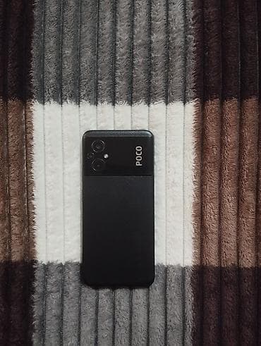 kabro telefon: Poco M5, 128 GB, rəng - Qara, Barmaq izi — 7