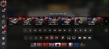 World of Tanks Blitz oyun hesabı üçün böyük kolleksiya: 300 uyğun tank — 3