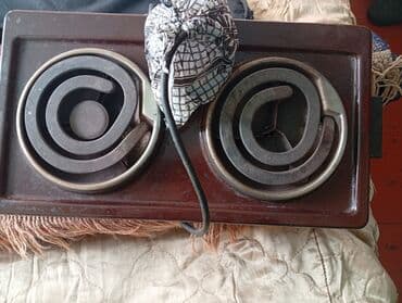 Mətbəx kombaynları və doğrayıcıları: Elektrik sobası Stolüstü, 2 gözlü — 3