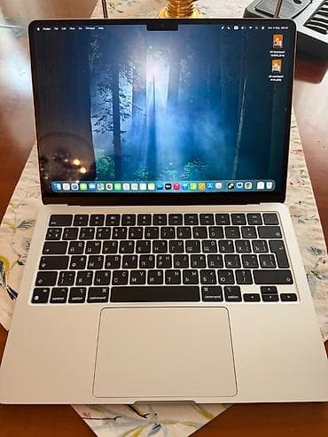 Apple MacBook: Macbook Air 13.6 - 512 Gb M3 Noqte,ciziq yoxdur, yeniden sechilmir — 3