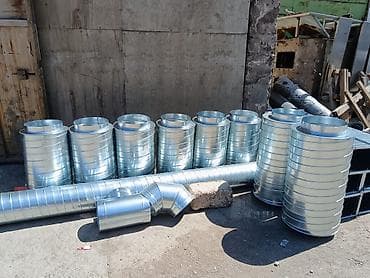 taxta qutu: Sənaye havalandırma sistemi və spiral borular Təsvir: - Qalvanizli — 6