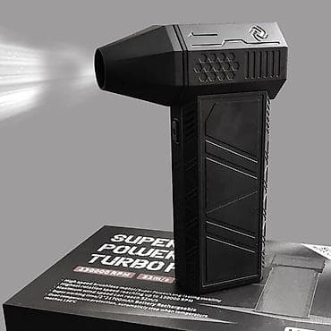 Super Power Turbo Fan – portativ, yüksək güclü hava üfürən — 3
