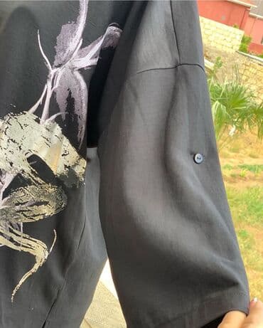 черная шифоновая рубашка: ...................................................................... — 2