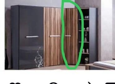 qapı içi: Açılan, Düz dolab, Qarderob, paltar dolabı — 2