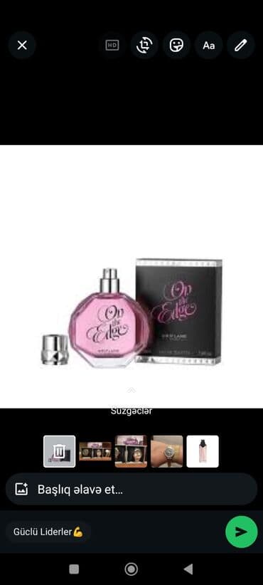 qadin donlari: Lusia ətri 50 ml etri çox gözəldi qalıcılığı da var her bir mehsul — 3