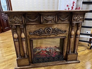 Kamin Peçi, İşlənmiş, yanacaq - Elektrik, Ünvandan götürmə