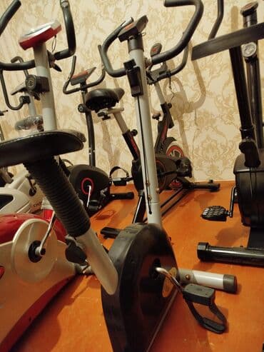 Qantellər: Velotrenajor ela vəziyyətdə. Bir çox velotrenajor Xizək Veloxizekler — 1