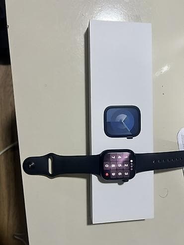 Audio: Apple watch 41mm midnight 100 pildir Üstündə cızığlar olduğu üçün — 6