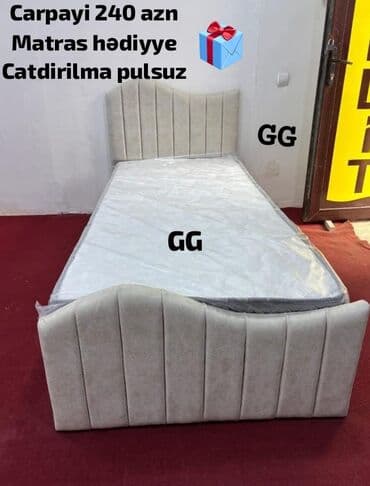 Təknəfərlik çarpayı, Matras ilə lalafo.az -da Təknəfərlik çarpayı, Matras ilə