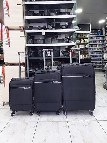 parca camadan: POALOBO tekstil çamadan dəsti – 3 ölçü - Dəst tərkibi: kiçik, orta və — 1