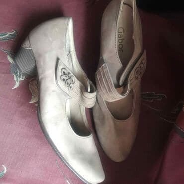 женские демисезонные туфли: Qadın ayaqqabıları – 2 cüt 1) Rəng: açıq şampan/metalik bej. - — 3