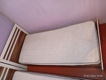 Çarpayılar: 2 ədət çarpyı. Təzə almışdıq. 1 ədədin 180 manata almışdıq indi 2si — 3