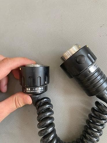 Фото и видеокамеры: Olympus MH-976 modelinə aid olan bu spiral kabel iki ucunda — 4