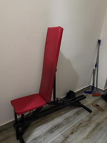 Tənzimlənən trenajor skamyası - Çoxfunksiyalı dizayn: düz, meyilli — 4