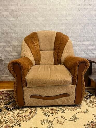 кресло кравать: Б/у, Кресло, Ткань, Нет кредита, Нет доставки — 4