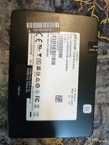 Məhsul: Micron 1100 2.5" SSD Problemsizdir ideal işləyir Servisdə lalafo.az -da Məhsul: Micron 1100 2.5" SSD Problemsizdir ideal işləyir Servisdə