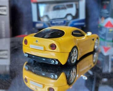 metbex tavan modelleri: Коллекционная модель ALFA ROMEO 8C Competizione Yellow 2007 Scale — 6