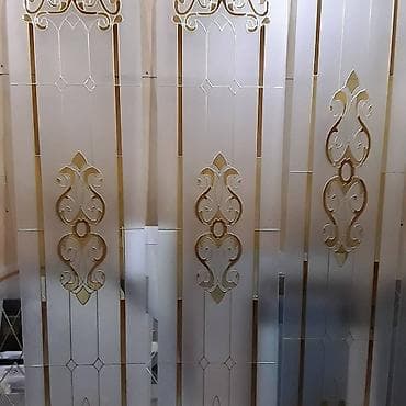 islenmis plastik qapi pencere: 🪟Hər növ şüşə və güzgü işləri: duş kabin,arakəsmə,fasat,qumlama,əyilmə — 5