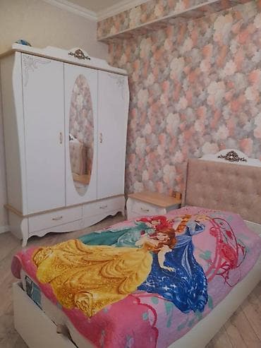 usaq besyi: Qız üçün, İşlənmiş, 2 təknəfərlik çarpayı, Dolab, Termo, 2 tumba — 3