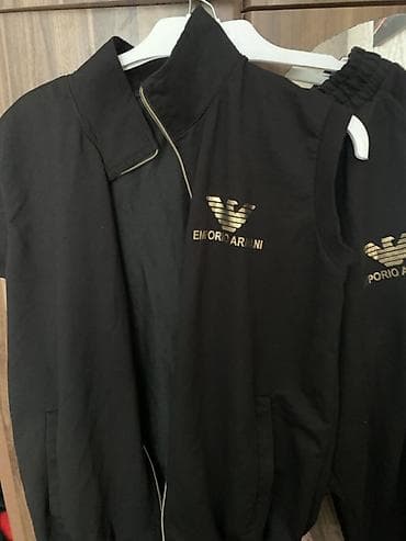 sport destler: İdman dəsti, Emporio Armani, 2XL, rəng - Qara — 2
