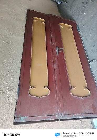 ручной гибочный инструмент: İkiqat metal qapı. 200 1.20 - Material: qalın metal təbəqə - — 1