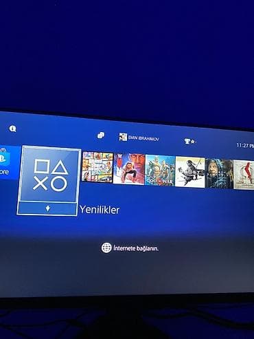 Model: PS4 Pro 	•	Yaddaş: 1TB 	•	Pult: 2 DualShock ( üstünde verirem )