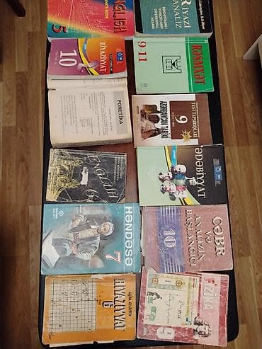 Məktəb və hazırlıq üçün müxtəlif dərslik və vəsaitlər toplusu — 1