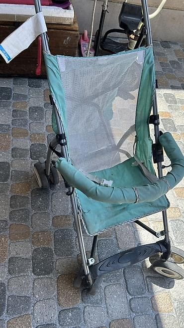 araba: Yüngül “umbrella” tipli uşaq arabası - Korpus: metal çərçivə, kompakt — 1