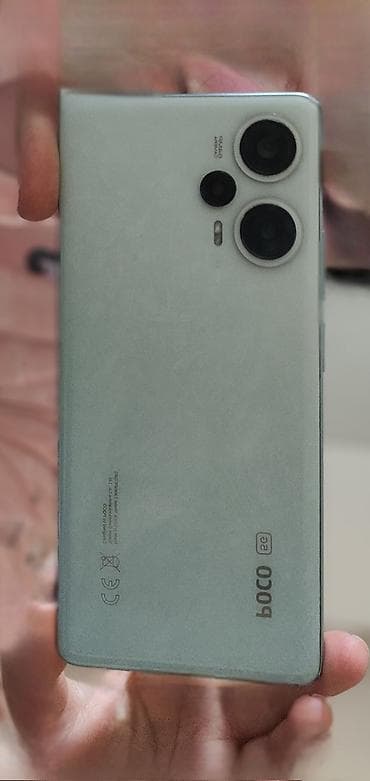 redmi note 9 pro max: Poco F5, 256 GB, rəng - Ağ, Sensor — 1