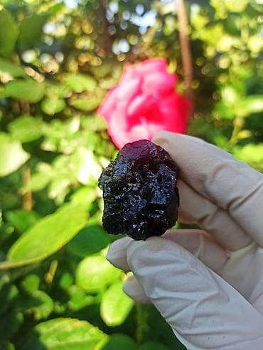 idman daşı: Obsidian Təbii Daş Satılır | Qara Obsidian | Enerji Daşı | Orijinal — 10
