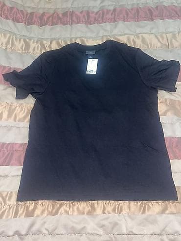 Futbolka, H&M, M, rəng - Qara — 1