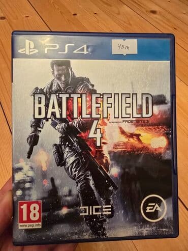 Satılır: Battlefield 4 (ps4) Disk orijinaldır və heç bir cızıq yoxdur