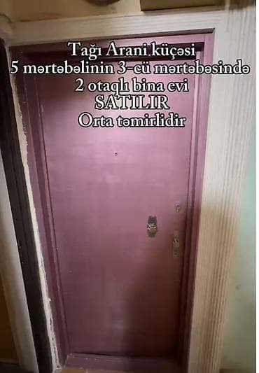 abşeron gencler: 2 otaqlı mənzil – mətbəx, sanitar qovşaq və geniş otaq - Plan: ayrı — 5