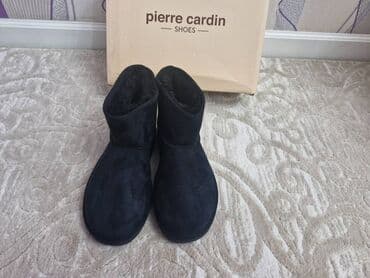 домашние угги: Угги, Размер: 39, цвет - Черный, Новый — 6