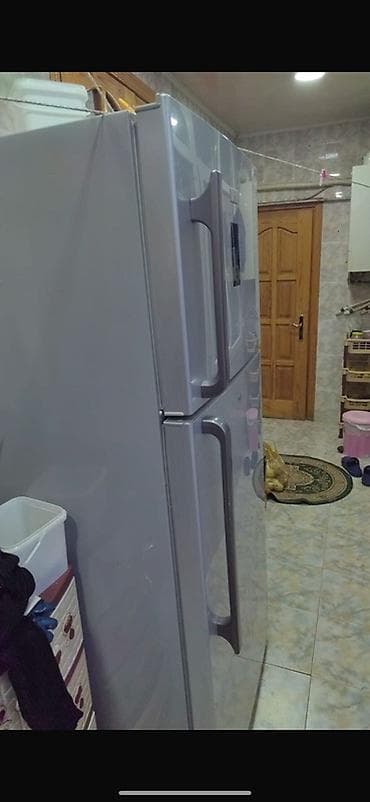 gumuşdur: Soyuducu Javel 350azn Xalqlar 0603 leli Gümüş rəngli yan-yana qapılı — 1