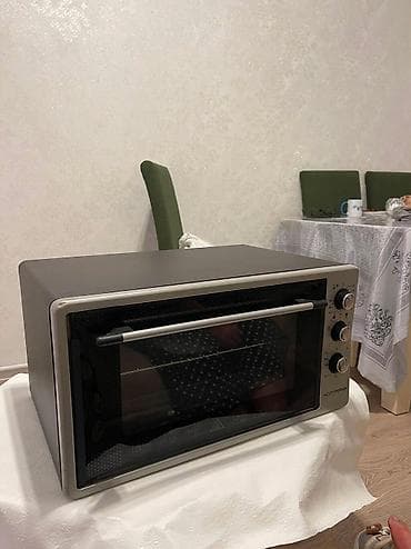 hoffmayro germany: Duxovka Hoffmann, Elektrik, rəng - Gümüşü, Ayrıca dayanan, İşlənmiş — 2