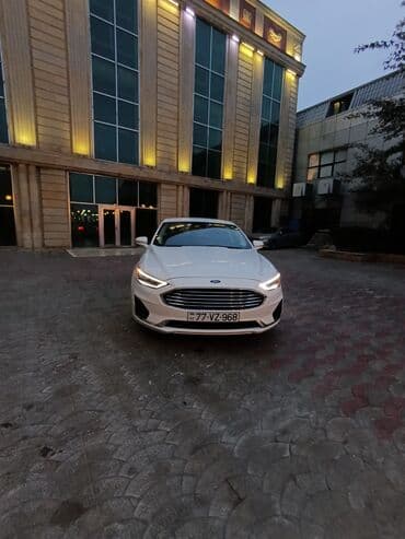 çin maşınları turbo az: Ford Fusion sedan – ağ rəng, zərif və dinamik dizayn. Xüsusiyyətlər — 11
