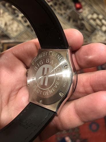 ilham eliyev saati: Qol saatı, Hublot, rəng - Qara — 6