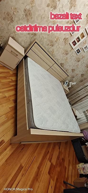 ortopedik matras: Taxt 185 Azn
2/160 bazalı ortopetik döşəklə 
catdirilma pulsuzdur — 1